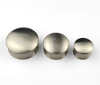 Möbelknopf Chamb glatt Ø 30mm Nickel satiniert