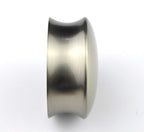 Möbelknopf Chamb glatt Ø 50mm Nickel satiniert