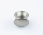 Möbelknopf Chamb glatt Ø 30mm Nickel satiniert