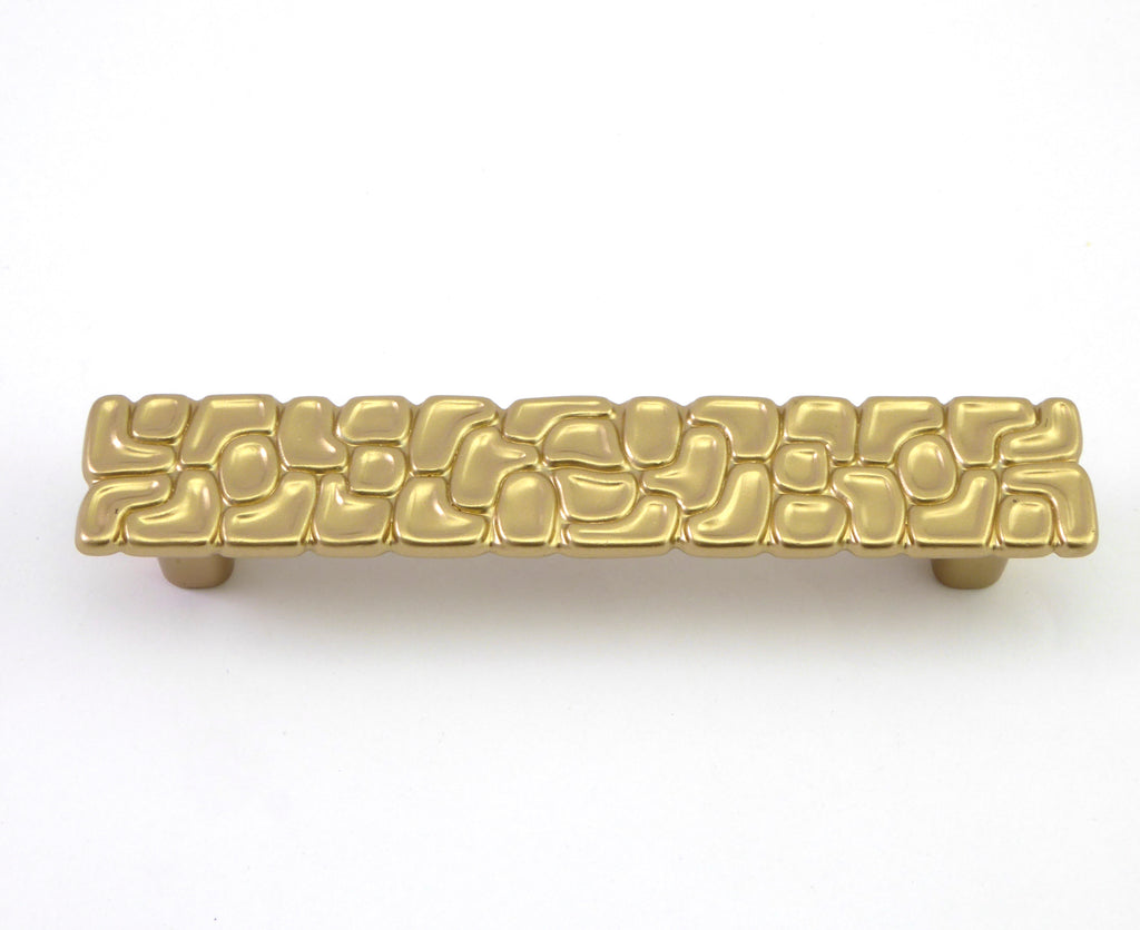 Möbelgriff Queen 96mm goldfarben satiniert