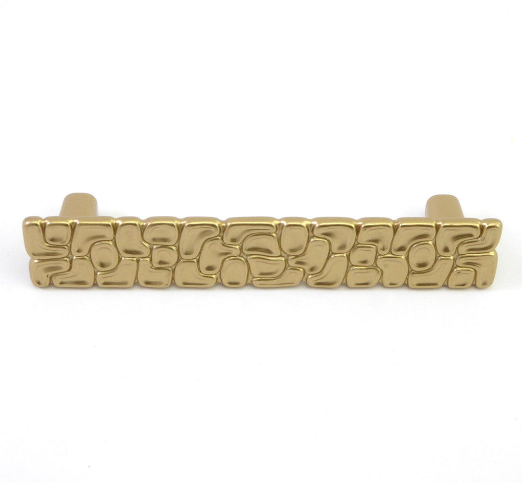 Möbelgriff Queen 96mm goldfarben satiniert