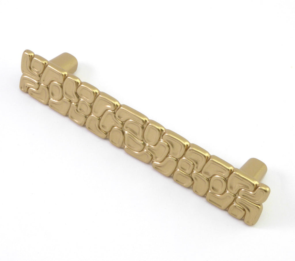 Möbelgriff Queen 96mm goldfarben satiniert