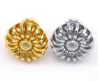 Möbelknopf Glamour Ø 32mm Chrom poliert