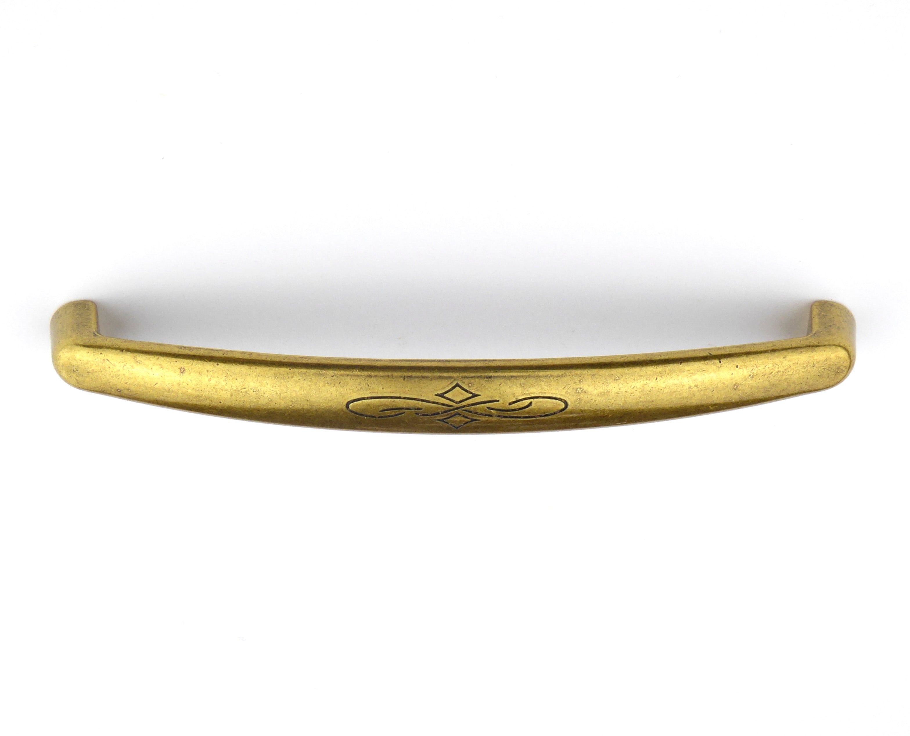 Bogengriff Valenzia Gold mit Gravur