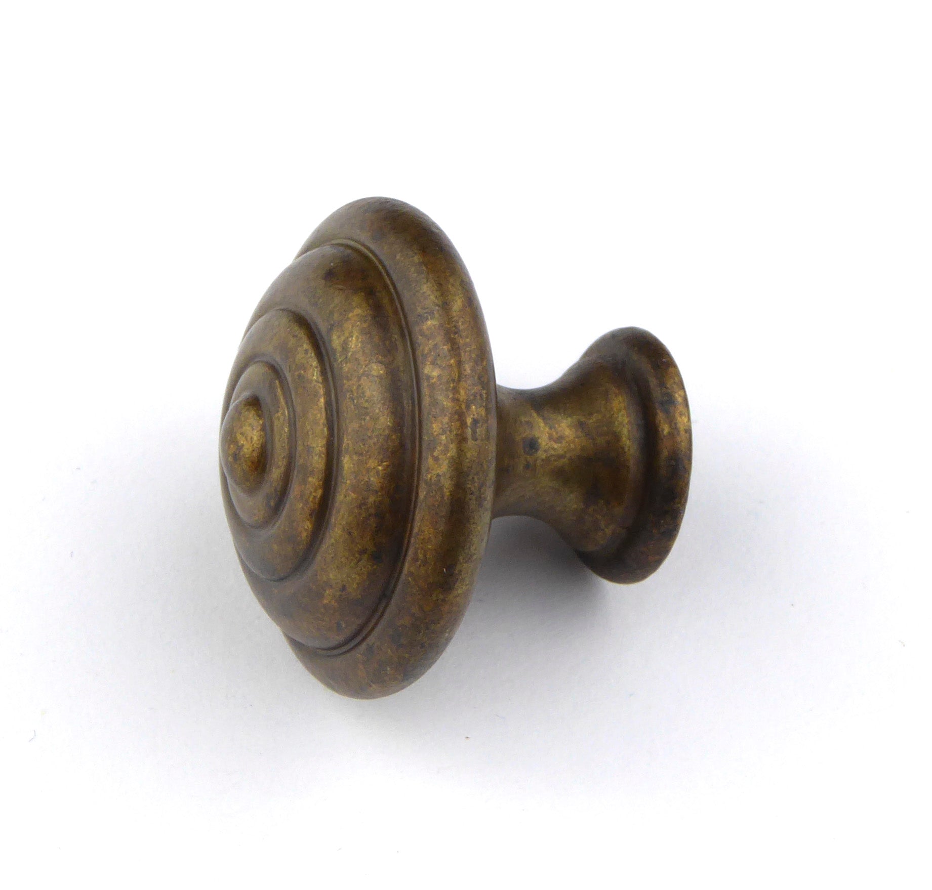 Knopf Ø 30mm Rustikal Messing Antik