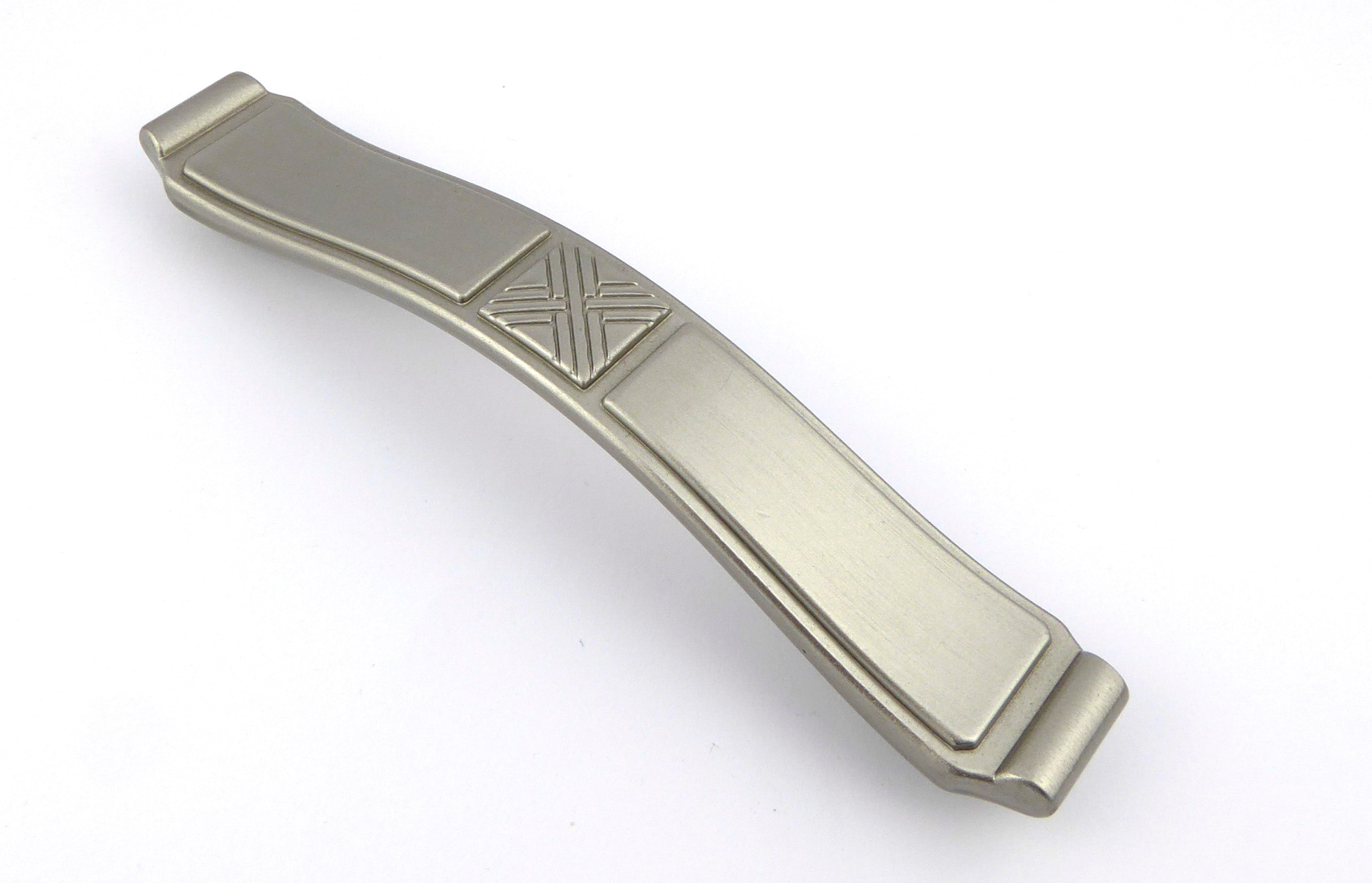 Möbelgriffe MILANO Nickel satiniert groß