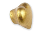 Keramikknopf Ø 45mm Herz Blattgold