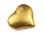 Keramikknopf Ø 45mm Herz Blattgold