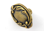 Knopf Jugendstil oval