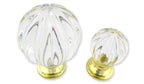 Glasknopf Ø 30mm CRISTALLO klein