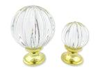 Glasknopf Ø 30mm CRISTALLO klein