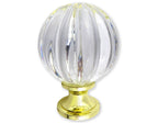 Glasknopf Ø 45mm CRISTALLO groß