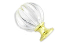 Glasknopf Ø 45mm CRISTALLO groß