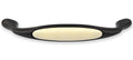 Extra Großer Vintage Küchengriff 160mm Porzellan FORTE creme Country Bronze