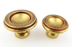 Knopf Louis XVI - Empire Patiné golden 25 mm