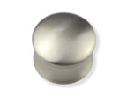 Möbelknopf Chamb glatt Ø 30mm Nickel satiniert