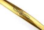 Bogengriff Valenzia Gold mit Gravur