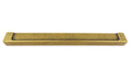 Möbelgriff Griffleiste 192mm KATHALEA Messing Florence