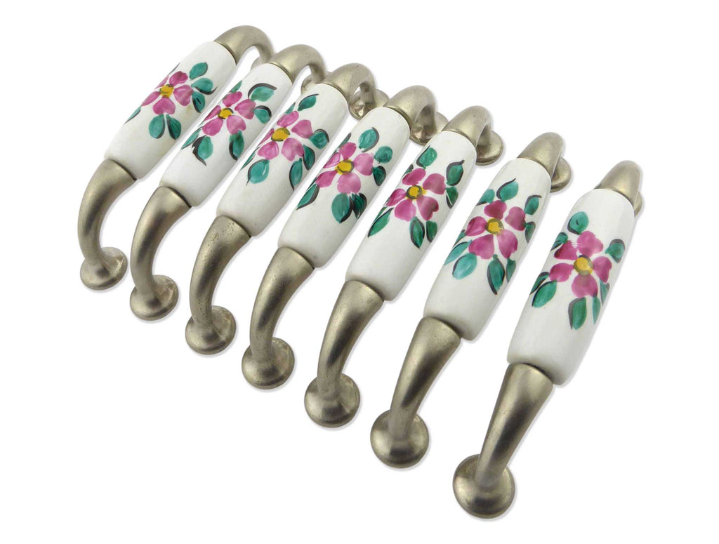 Potpourri Mirto Porzellangriff Set 7-teilig rosa /weiß