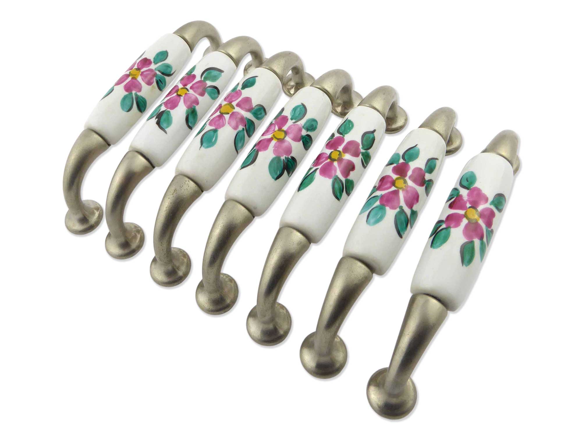 Potpourri Mirto Porzellangriff Set 7-teilig rosa /weiß