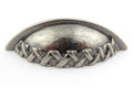 Muschelgriff Steccato altsilber