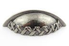 Muschelgriff Steccato altsilber