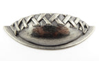 Muschelgriff Steccato altsilber