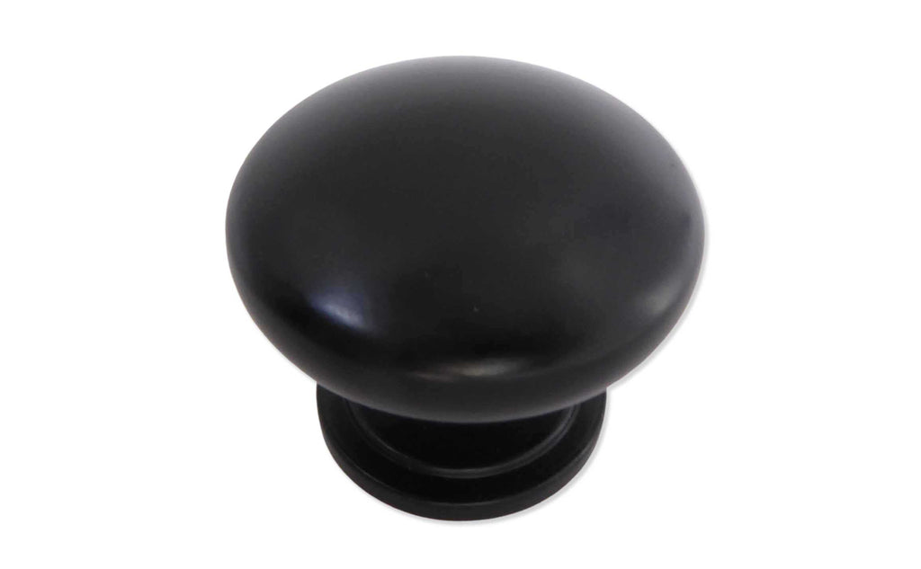 Knopf Nero schwarz matt Ø 32mm