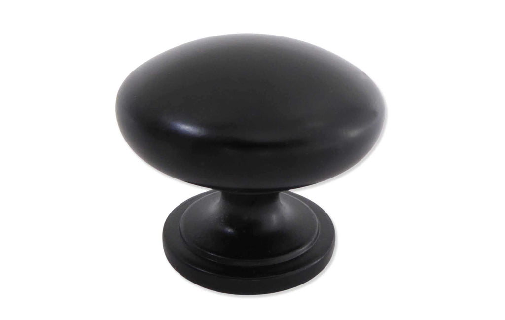 Knopf Nero schwarz matt Ø 32mm