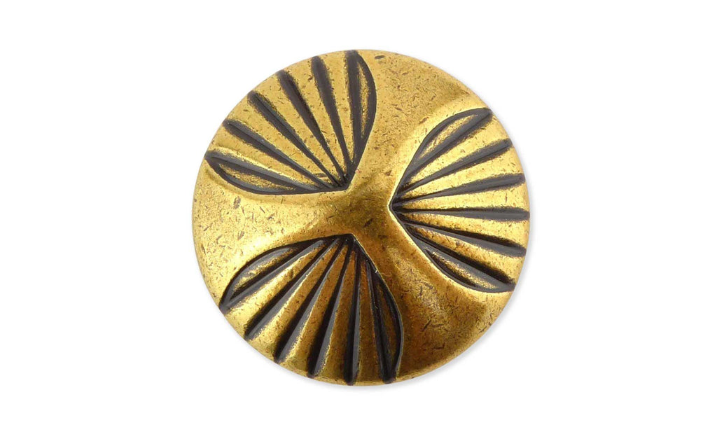 Knopf Ø 30mm SENSATIONS golden groß