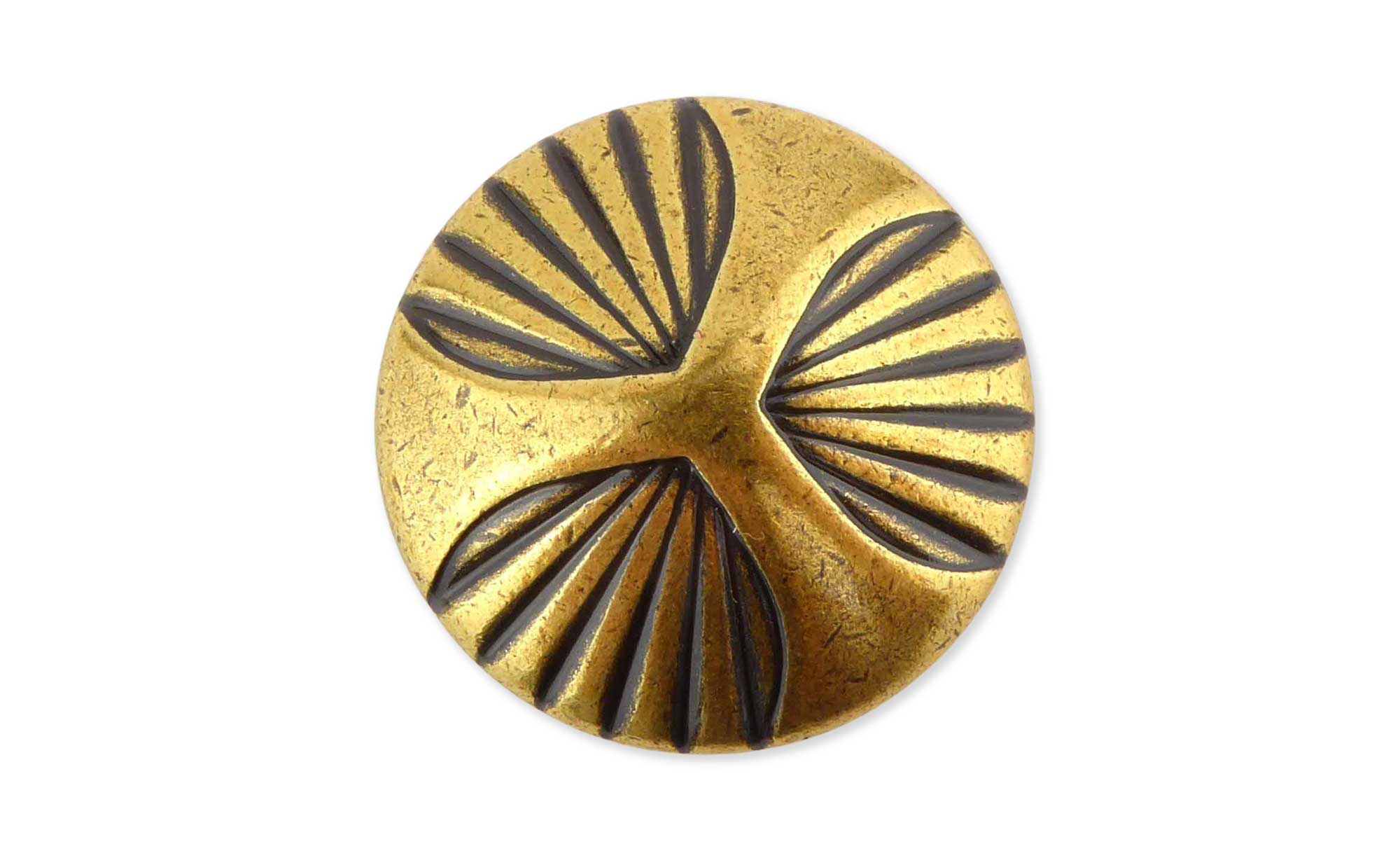 Knopf Ø 30mm SENSATIONS golden groß
