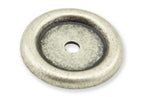 Unterlagsplatte 30mm für Griffe und Knöpfe altsilbern