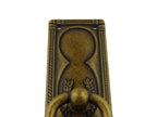 Zieher Jugendstil Messing Florence