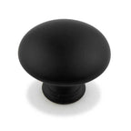 Möbelknopf Landhausstil schwarz - 30 mm