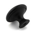 Möbelknopf Landhausstil schwarz - 30 mm
