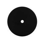 Unterlagsplatte ⌀ 42mm rund für Griffe und Knöpfe schwarz matt
