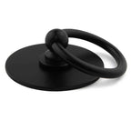 Unterlagsplatte ⌀ 42mm rund für Griffe und Knöpfe schwarz matt