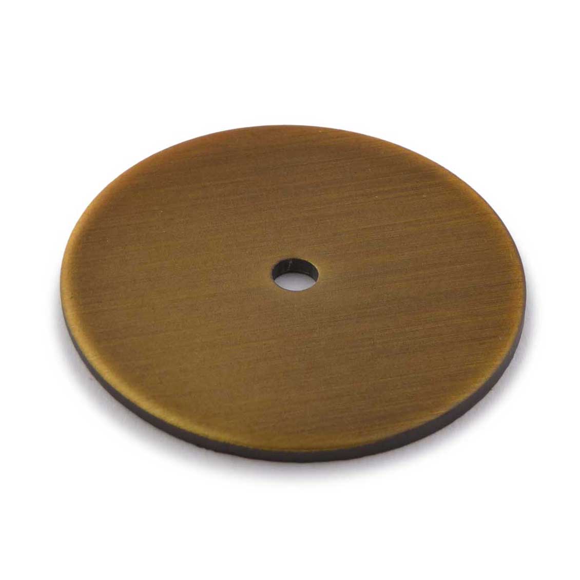 Unterlagsplatte ⌀ 42mm rund für Griffe und Knöpfe Vintage Gold