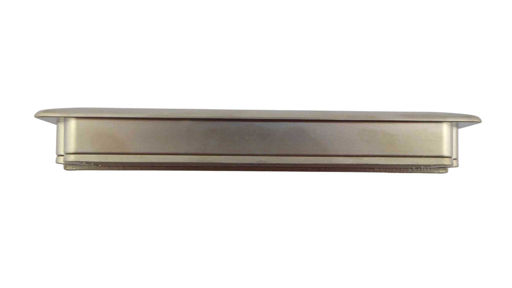 Schalengriffe 128mm offen Nickel satiniert matt