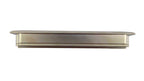 Schalengriffe 128mm offen Nickel satiniert matt