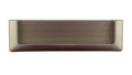 Schalengriffe 128mm offen Nickel satiniert matt
