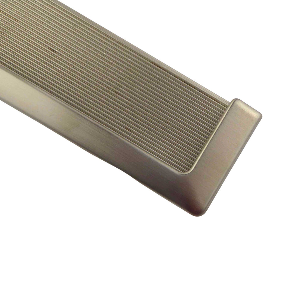 Schalengriffe 128mm offen Nickel satiniert matt