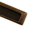 Schalengriff 76mm Messing Florence