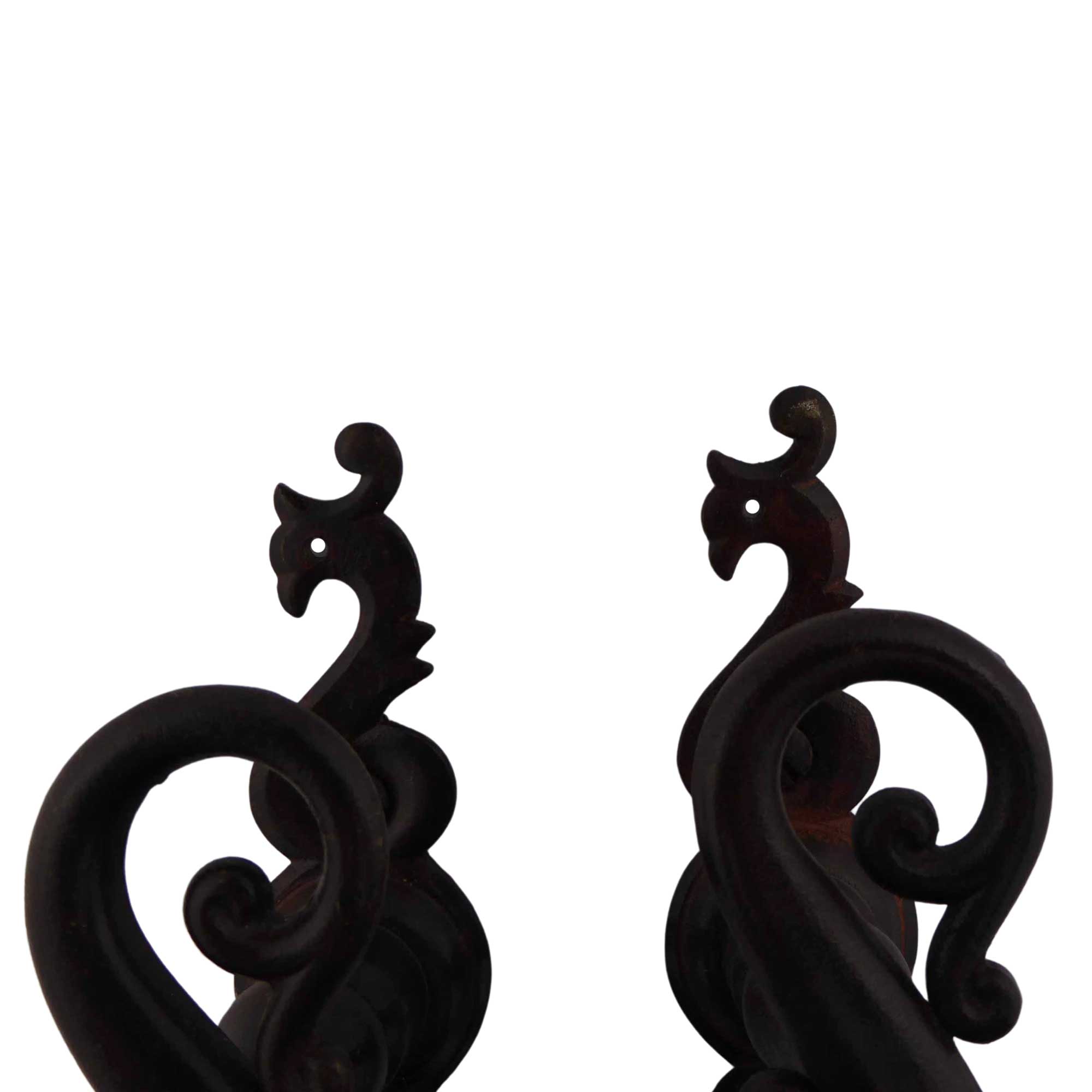 Fenstergriffe 2-teiliges Set Manosque Antikeisen rosstig geschützt