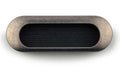 Schalengriff silbern matt