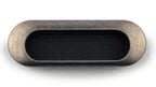 Schalengriff silbern matt