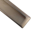 Schalengriffe 128 mm Nickel satiniert matt