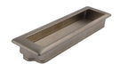 Schalengriffe 128 mm Nickel satiniert matt