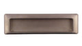 Schalengriffe 128 mm Nickel satiniert matt