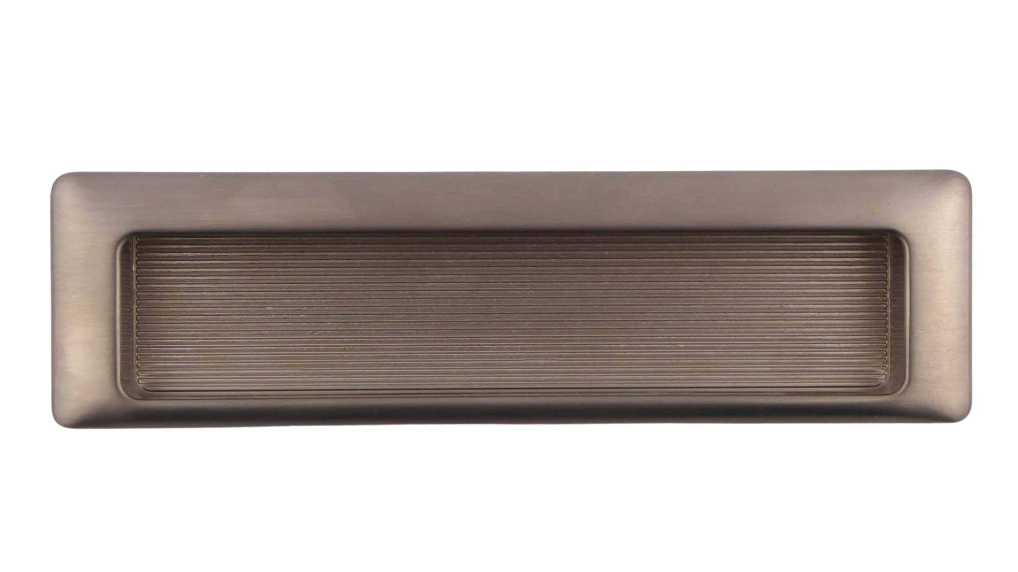 Schalengriffe 128 mm Nickel satiniert matt